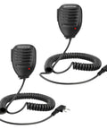 Walkie Talkie Speaker Mic For Baofeng Radios That Play Nice With UV 5R UV 82 BF F8HP Pro 888S And More 2 Pin K Head Plug PTT Mic