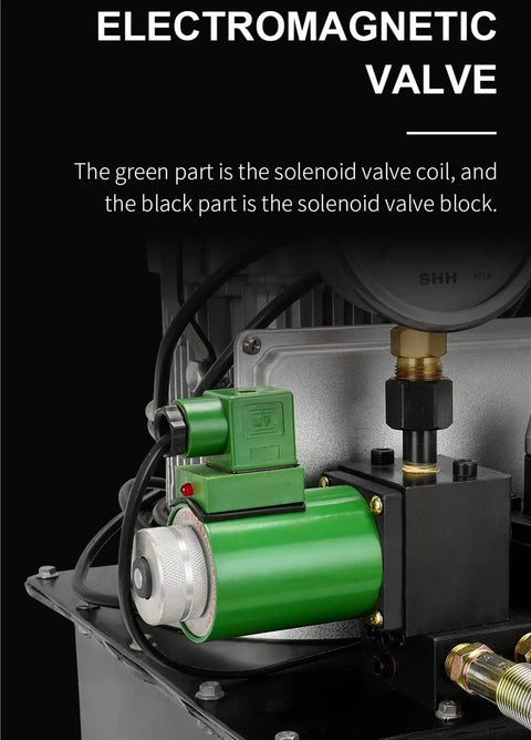 Pro Grade Electric Hydraulic Pump With Dual Voltage 220V And 380V Wiring Delivers Badass 70 MPA Pressure For Slick Industrial Workflows And Smooth Motor Output At Reliable 750 Watts