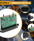 Heavy Duty Adaptive Headlight Control Module For Bmw 5 Series F10 F07 F11 Tms Unit Xenon Lighting Replacement 63117316217 close-up view