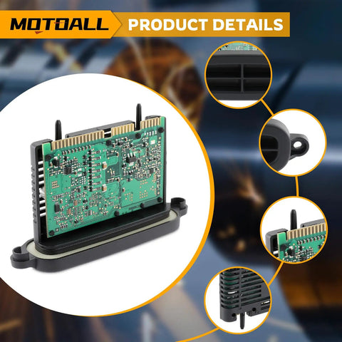 Heavy Duty Adaptive Headlight Control Module For Bmw 5 Series F10 F07 F11 Tms Unit Xenon Lighting Replacement 63117316217 close-up view