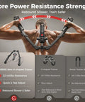 Flybird Twister Arm Trainer With Ab Roller Wheel showing adjustable hydraulic chest press with resistance settings.