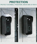 Adjustable 45 Degree Wall Mount Bracket For 2025 Video Doorbell Gen 2 With Weather Cover Secure No Drill Installation