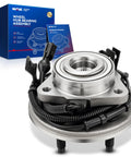 Front Wheel Bearing And Hub Assembly 5-Lug With ABS Direct Fit Replacement For Ford Explorer 2006 2010, shown with package