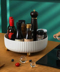 360 Degree Rotating Storage Turntable For Kitchen Cabinets And Dressing Table Space Saving Lazy Susan Organizer For bottles