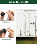 Installation guide for Dope Low Profile Trailer Door Holder Kit With Rubber Bumpers For RV And Travel Trailer, 2 Pack