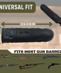 All Weather Rifle Barrel Cover For Most Guns Muzzle Protection Keeps Your Rifle Clean And Ready Fits Bolt Action Muzzleloader