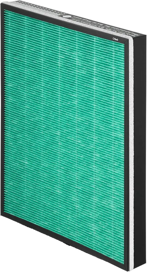 Airmega 250/250S Replacement Filter Set With Max 2 HEPA Filter And Activated Carbon Filter AP-1720-FP, green filter close-up