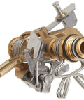 Beefy Half Inch Brass Sprinkler Head With Adjustable Coverage Up To 90 Feet Delivers 6360 Sq Ft Of Lawn Coverage Rugged Weather Ready