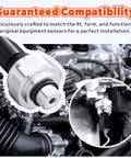 Close-up of AC Pressure Sensor Replacement for Honda Accord Odyssey and Acura Models 80450-S7S-003 1711677 on engine