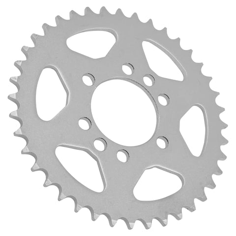 Black Drive Chain And Sprockets Kit For Kawasaki KFX400 KSF400A 2003 2004 2005 2006 Includes 14 Tooth Front Sprocket 40 Tooth Rear Sprocket Steel Chain With Master Link And Rivet Link 6000 Pound Tensile Strength Built Tough, rear sprocket