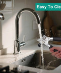Hand washing Multifunctional Stainless Steel Can Opener And Bottle Opener With Easy Turn Knob Heavy Duty Handheld Kitchen Tool Black