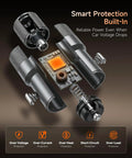 Insights into the Ride Ready Vehicle Power Converter 12V To 30V Step Up Adapter 60W with smart protection features.