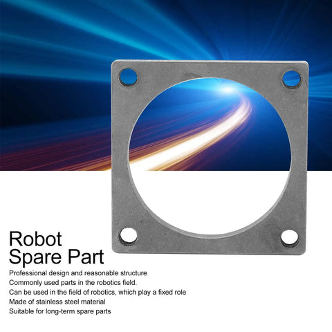 Stainless Steel Robot Mounting Plate With 32mm Hole Spacing And M4 Threads Rock Solid Joint Bracket for automation use.