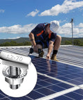 Right Tight T Slots Drop In Hammer Precision Bolts With Ten Pcs Hexagon Flange Nuts For Aluminum Framing And Cnc Rigs Build It Fast No Sweat A2 70 Steel on solar panel installation.