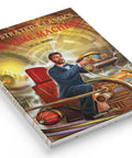 Cover of The Time Machine By HG Wells Abridged Novel Featuring Sleek Illustrations And Practical Reading Comprehension Questions with character in time machine.