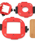 Pro Grade Aluminum Router Corner Radius Template Set With Eight Radius Sizes R10 To R50 for DIY Woodworking Arc Cutting