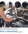 Mechanic using tools on engine with Heavy Duty Car Body Screws And Bolts Set 100 Pieces For Bumpers Fender Bolts Splash