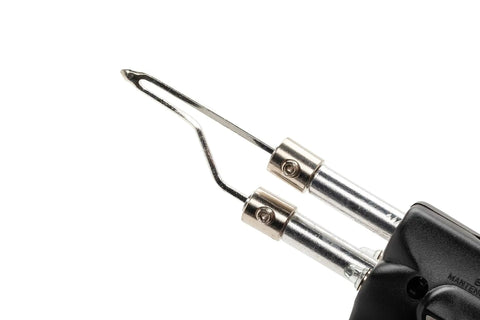 Close-up of soldering tip on D550 Dual Heat Professional Soldering Gun For Precision Electronics And Heavy Duty Repairs