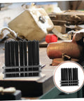 Cylindrical Transfer Punch With Base Maintenance Tool Pro Grade Durable Design, shown on a workshop table for mechanical repairs.