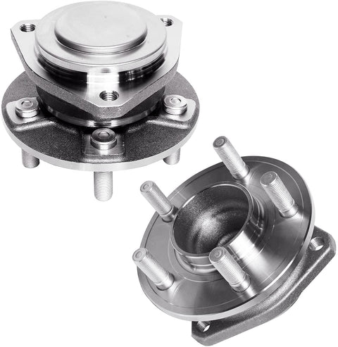 4 Piece Front And Rear Wheel Bearing Hub Assembly Set For Dodge Challenger Charger And Chrysler 300 2012 2013 2014 RWD