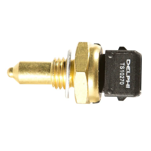 Engine Coolant Temperature Sensor Dead Reliable OE Direct Replacement PCM ECM Control, brass body with connector.