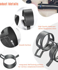12 Pack 1.14 Inch Spring Band Hose Clamps With Constant Tension For Auto Fuel Line Silicone Vacuum Hose Steel Clamp Low Pressure