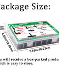 Boxed 340 Piece One Quarter Inch Drip Irrigation Fittings Kit With Barbed Connectors, Straight Tee, Elbow, End Plug, Coupling