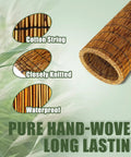 Natural Reed Fence Screen Made From Bamboo For Outdoor Privacy 6 Feet By 16.4 Feet Durable Weatherproof Fencing For Patios