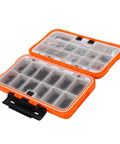 RC Screw Kit 537 Pieces Stainless Steel With Double Sided Storage Box Universal Spare Parts All In One For One Eighth One Tenth One Twelfth One Sixteenth RC Cars And Trucks Durable Rustproof Hardware Set For Quick Repairs open orange organizer