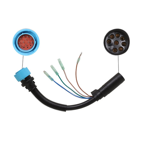 Ignition Wire Adapter Harness 8 Pin To 14 Pin For Mercury Mariner Quicksilver Mercruiser Outboard Engine Remote Control Box 1 Ft Length