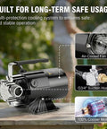 Workhorse 0.1 HP 115V Water Transfer Pump With 6-Foot Hose Kit showing components