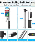 Beefed Up 3500W Immersion Water Heater Dishes Out Insta Hot Water For Bathtub stock tank or pond hookups with zero fuss, features thermostat and GFCI.
