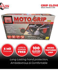 Heavy Duty 5 Mil Nitrile Gloves Latex Free Powder Free Micro Textured Grip For Repair Cleaning Painting And Chemical Work One Box Of 100 Large
