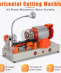 Metal Cutting Machine 110V 120W 2in1 Manual And Automatic, Pro Grade Cutter with brass movement on a white background
