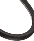 Hi Power II Serpentine Drive Belt EPDM Weatherproof And Oil Resistant With Bonded Cord For Even Load Distribution Concave Sidewalls For Even Wear V80 Matching Program For Precise Size Built Tough Meets Oil And Heat Standards black EPDM belt close-up
