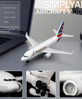 One To Four Hundred Scale Plastic Airplane Model Kit For Collection And Display Ready To Show Off With No Assembly No Base Included Alloy Fuselage And Plastic Fittings Compact 5.6 Inch Length And 5 Inch Wingspan.