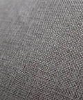 Texture close-up of woven cotton linen fabric used in Built Tough Foldable Storage Tubs With Slick Glide Bottom For Easy Tucking Under Beds And Closets