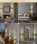 Straight Up Easy Dusk To Dawn Plug In Night Light With Smooth Slide Dimmer And Auto Sensor installed in living room and bedroom.
