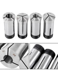 18 Piece 5C Collet Set 1/16 To 1/8 Inch With.0006 TIR Pro Grade Alloy Steel For CNC Milling Machines And Lathes Tool And Workpiece Clamping Kit With Durable Repeatable Hold, 5C collets