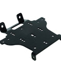 Honda TRX500 ATV Winch Mount For Foreman And Rubicon fits 2000 To 3600 lb winches, steel black bracket with multiple holes