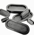 Assorted O-Ring And Gasket Kit For Wiring Cable And Hose Seals Oval Rubber Grommets And Blanking Holes 30x85mm CxD