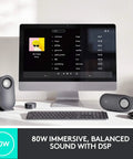 Z407 Bluetooth Computer Speakers With Subwoofer And Wireless Control Deliver Immersive 80W Peak Power Sound Premium Audio setup