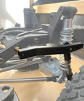 Rear Sway Bar And Anti Tilt Link Kit For 1 By 10 RC Crawlers Aluminum Alloy on Axial Wraith RR10 chassis detail view