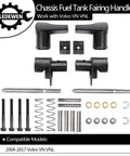Fuel Tank Fairing Handle Repair Kit For Volvo VN VNL Trucks 2004 2017 Easy Install 30 Piece Rebuild Kit components layout
