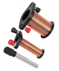 Hands On Electromagnetic Induction Coil Kit for Physics Class with Lightweight PVC and brass coil, suitable for school experiments