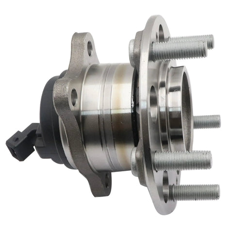Rear Wheel Axle Head And Hub Bearing Kit Beefed Up Direct Replacement For Kia Forte 2019 2023 Hyundai Elantra GT 2017 2020 And Hyundai Ioniq 2017 2020 52730F0000 showing side view.