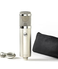 47 Style Large Diaphragm Cardioid Condenser Mic With Vintage Warm Analog Tone For Vocals And Instruments, Nickel Finish, XLR Connection