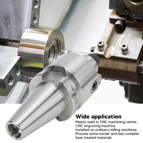 Face Mill Cutter Holder For CNC Lathe 40Cr Alloy Steel Tool Holder with milling machine in use