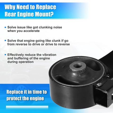 Heavy Duty Engine Torque Strut Mount Bracket To Crush Clunking And Keep Your Rig Rollin Smooth Direct Fit Oem For Lexus Es300 Es330 Camry 2002 2006 close-up of mount showing design features and rubber cushion