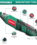 Heavy Duty 8000 To 35000 Rpm Rotary Tool Kit A Hardcore Top Pick Powerhouse With 179 Pcs Gear And Slick Flex Shaft, 180W rotary tool features quick collet lock and variable speed.